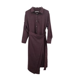 Adolfo Dominguez Women's Wrap Midi Dress - 40